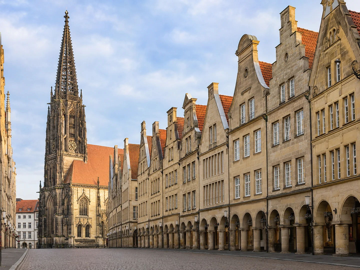 Historischer Prinzipalmarkt in Münster